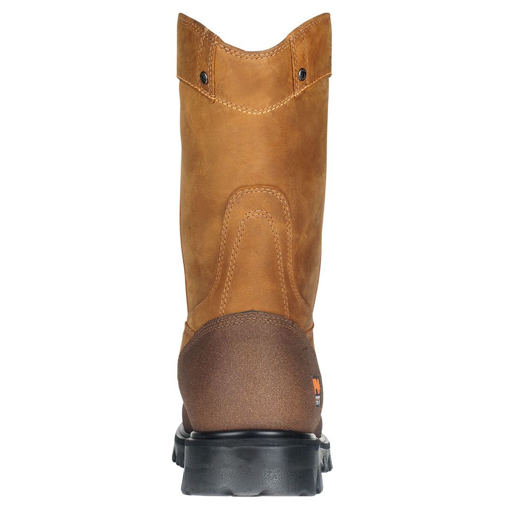 Botas Pro Timberland Hombre Pro Rigmaster Steel Toe Wellington Marrones - Chile AHW-574906